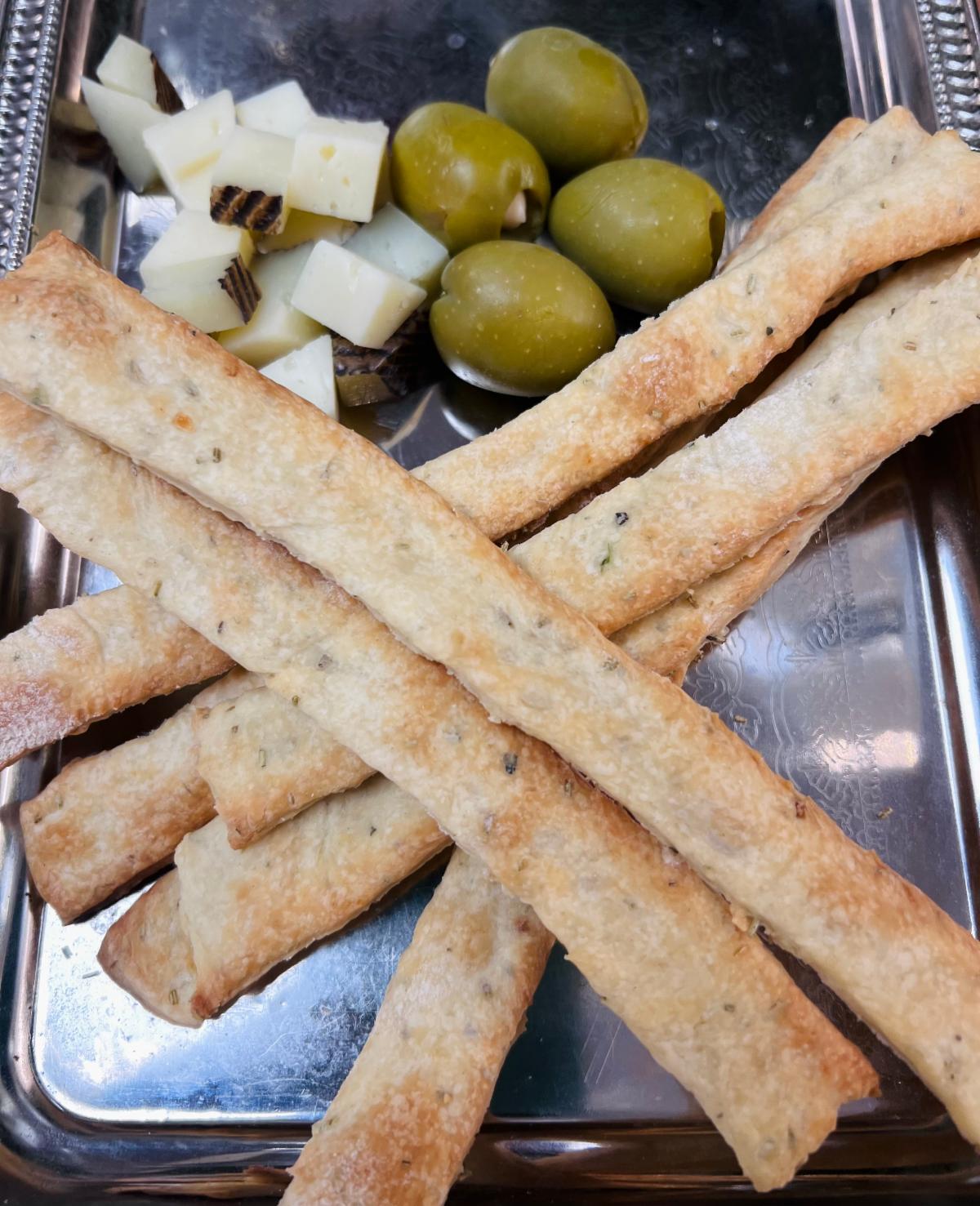 Rosemary Olive Oil Crackers